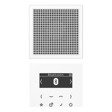 Jung Smart DAB+ Digitalradio Bluetooth SetMono1LS DAB LS1 BT WW (1/3)
