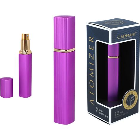 Parfümzerstäuberflasche für antibakterielle Flüssigkeit, fuchsiafarben, 10 ml (1/5)