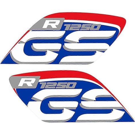 Autocollants pour BMW R1250GS : protection de réservoir, garde-boue, carénage, valise en aluminium, protège-mains, moto Adventure GSA. (1/5)