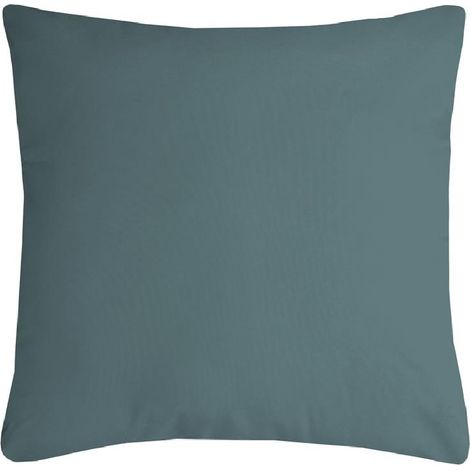 Coussin polyester uni 40 x 40 cm Pop color jade