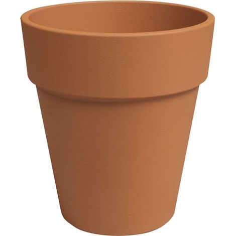 ARTEVASI - Pot Amalia haut en terre cuite ø30 cm naturel (1/4)