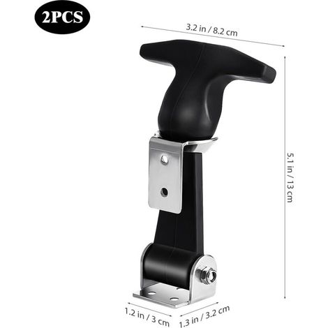 4 Pièces Supports d'Étagère Flottants Invisibles Fixation Cachée Support d'Étagère Murale en Forme de T pour Fixer des Supports d'Étagère en Bois Étagères Invisibles de Bricolage en Bois (1/3)