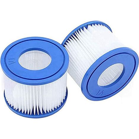 2 Filtres pour Bestway VI - Compatibles Lay-Z-Spa Miami - Alovez (1/2)
