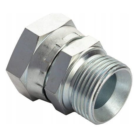 Gerader Reduzierverbinder Hydraulikkörper mit Mutter M 16x1,5/aM18x1,5 ab (1/2)
