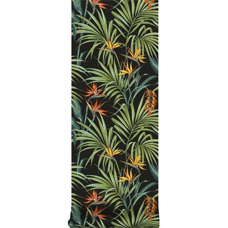 Superfresco Easy - Vliestapete - Strelitzia Dark - 10m x 52cm