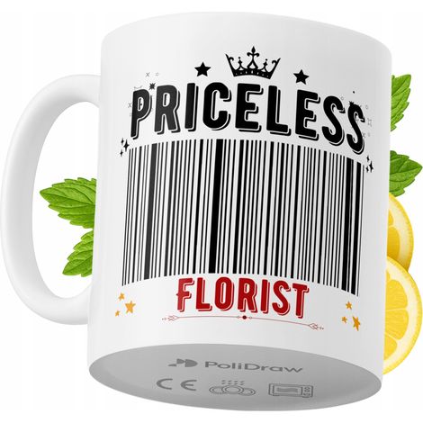 Tazza divertente e umoristica per fiorista, ideale per caffè e tè, con grafica e testo divertenti. Perfetta per compleanni, onomastici e festività. Tazza premium per occasioni speciali, per casa, uffi