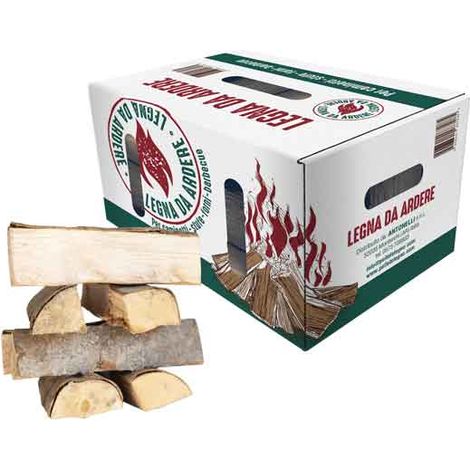 LEGNA DA ARDERE IN SCATOLA 26 Decimetri cubi