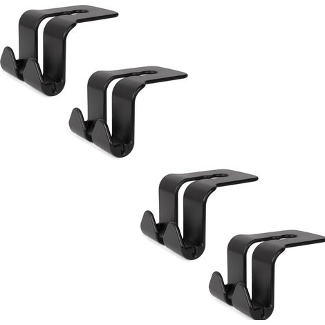 BEBUSINGOTO ganchos multifuncionales para el respaldo del asiento del coche, soporte para teléfono móvil trasero. (1/5)