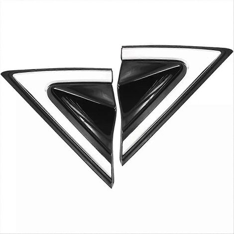 Moulure chromée d'angle d'aile avant droite côté conducteur pour Hyundai Santa Fe (1/5)