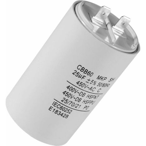 CONDENSATEUR 25 MF 500V POUR NETTOYEUR HAUTE-PRESSION KARCHER - 90850130 - CONDENSATEUR 25 MF 500V POUR NETTOYEUR HAUTE-PRESSION KARCHER - 90850130 (1/4)