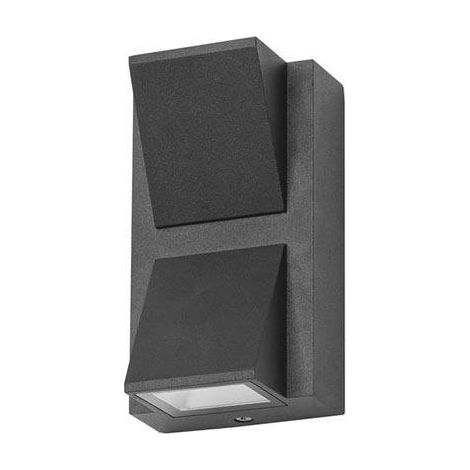 Aplique Ip54 Loyd Double Emission Led 4.1W 3000K Negro 155Lm (1/3)