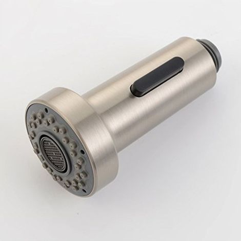 Douchette pour Robinet Cuisine Douchette 2 Modes Tête Robinet Cuisine Douchette Remplacement Douchette pour Rétractable Mitigeur Cuisine,Brossé (1/4)