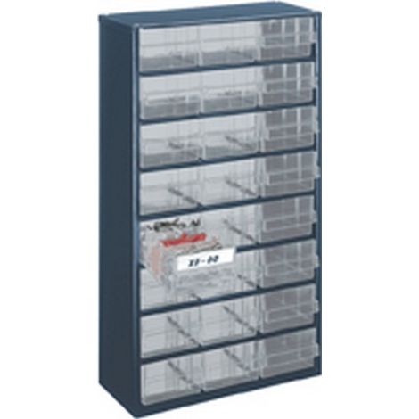 Raaco Armario 1224-02 Azul con 24 cajones