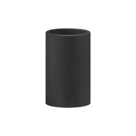 Gessi Rilievo, gobelet noir mat, version sur pied, 59532031