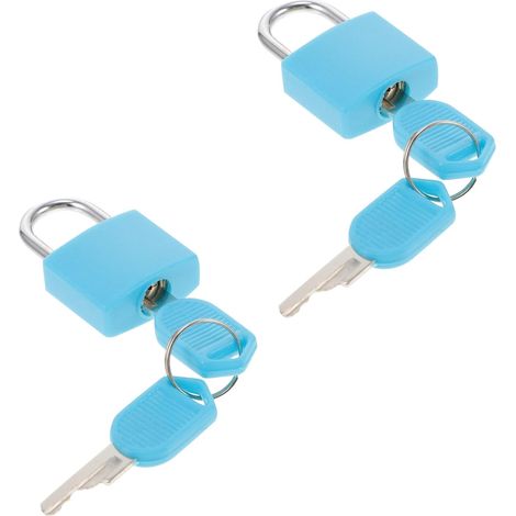 cadenas en cuivre 20 mm avec cl s mini cadenas de voyage et (1/5)