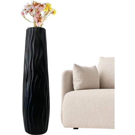 Vase De Sol Pièce Maîtresse de Sol en Relief 3D Vase sur Pied pour Hydroponie Pour Maison Cuisine Chambre Salle À Manger Entrée Mariage Fête Bureau (1/5)