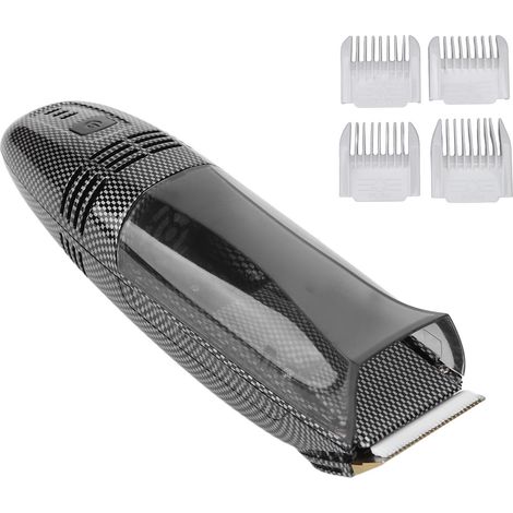 Tondeuse à Cheveux électrique Sûre et Rechargeable, Toiletteur Automatique Aspiration de pour Hommes la Maison avec Double Tête Efficace - (1/5)