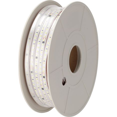 Streifen mit 120 LEDs/M 1500Lm/M 4000ºK SMD2835 Selbstrichtend 220VAC IP65 x50M 40.000H