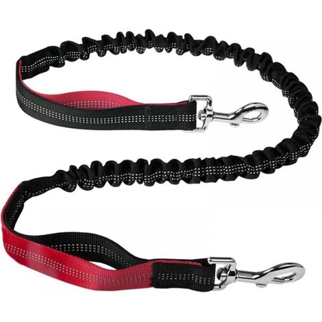 Hands Free Dog Lead, 3.9 Feet / 4.9 Feet / 360º Reflective Waist Dog Leash Rotatable for Small, Medium and Large Dogs Running (without Belt or Belt) (1/5)