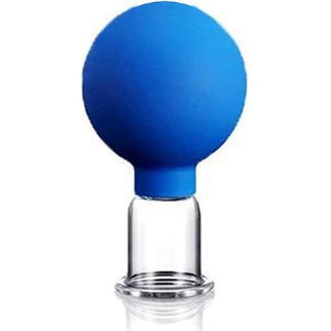 Schröpfset für die Schröpftherapie, Gesichtsschröpfset aus Glas, Silikon-Vakuum-Massage-Schröpfgläser, professionelles Schröpfset - (1/5)