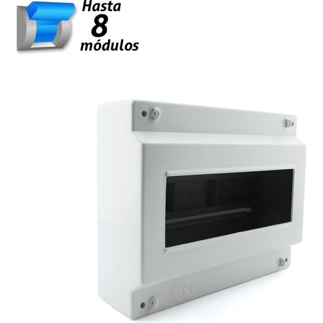 Caja de distribución superficie 8 módulos SOLERA (1/2)