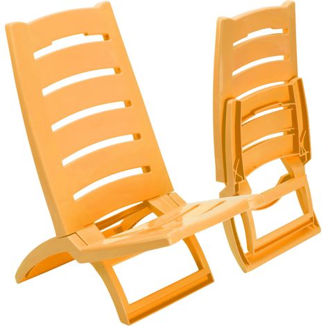 TIRRENO Strandstuhl gelb