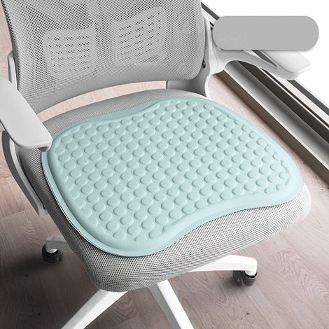 Cuscino rinfrescante in seta ghiacciata, confezione da 2 cuscini traspiranti per sedile auto, modello grande e rinfrescante per uso domestico (1/5)