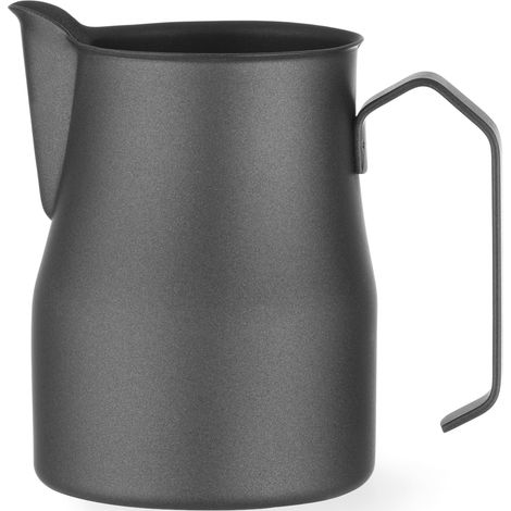 Espumador de leche para latte y capuchino de 0,7 l, negro - Hendi 451045