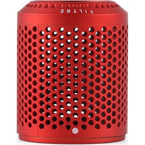 Couvercle de filtre extérieur anti-poussière pour aspirateurs, compatible avec les sèche-cheveux HD01, HD03 et HD08 (rouge) (1/5)