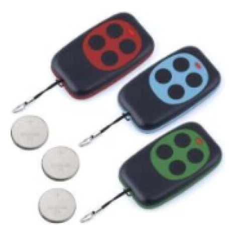 Télécommande Universelle de Portail avec fréquence 433,92 MHz pour Portail Automatique à Large Plage. Elégante télécommande à Code Fixe programmable,