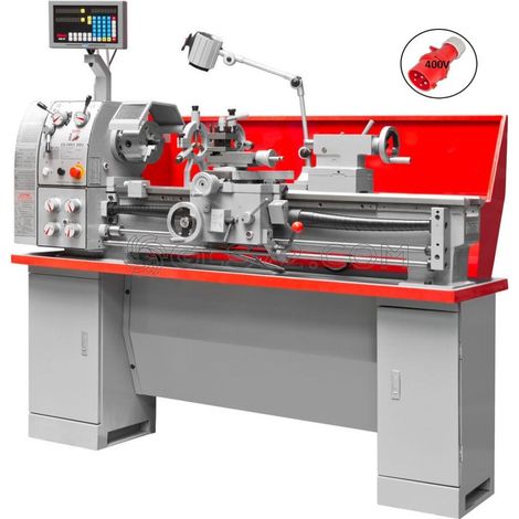 TORNO PARALELO PARA METAL CON EL CAMBIO DE VELOCIDAD 400V HOLZMANN ED1000NDIG (1/5)