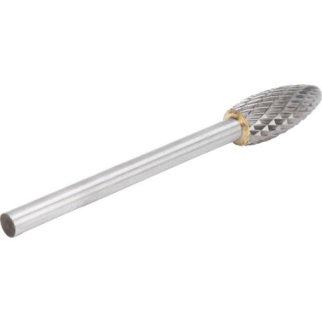 Rotationsfeile mit 6-mm-Griff aus Wolframstahl, Industriewerkzeug Typ H, 6 x 12 x 32 x 100 mm (1/5)