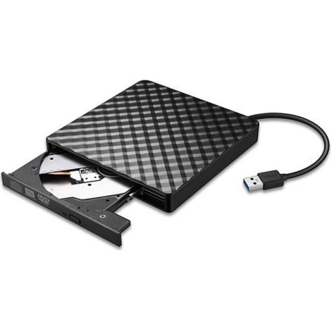 Unidad óptica portátil, fabricada con materiales de alta calidad para garantizar su fiabilidad, con un diseño elegante, adecuada tanto para el trabajo como para los viajes, y compatible con la función (1/4)