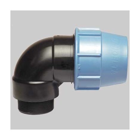RACCORDO A GOMITO MASCHIO PLASTICA - 16 x 3/4
