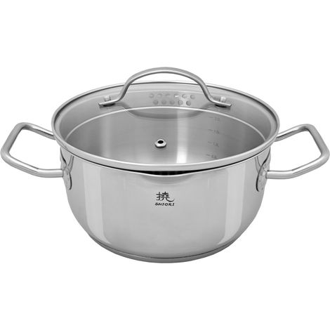 Olla de inducción Shiori 撓 Steel Series Pro 316 de 20 cm (1/5)