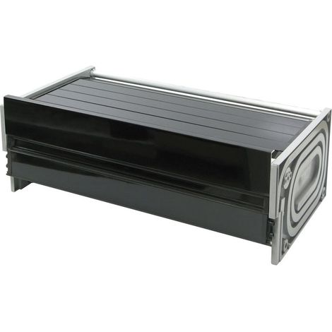 Rideau verre glassmilano - Pour caisson de hauteur : 1450 mm - Pour caisson de largeur : 600 mm - Décor : Blanc - (1/2)