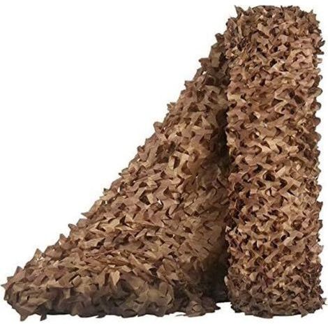 Rouleaux de filet camouflage grand format – idéal pour la protection solaire – camouflage désert – 1,5 m x 3 m (1/5)