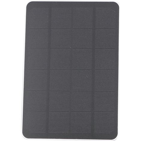 Chargeur solaire portable 10 W professionnel haute efficacité, étanche IP65, en silicium monocristallin, pour Arlo Pro 3 et Pro 4 (blanc). (1/5)
