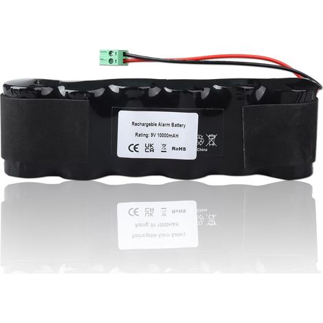 Pack Batterie BPX Compatible avec Sirène Extérieure SEFRX, Sirène SEFRX 6416204, Compatible avec Les Sirènes SIRX, SERX, SEFX, SEFRX, SE (1/5)