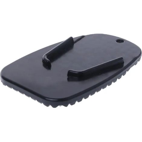 Béquille latérale universelle noire en plastique pour moto, avec plaque antidérapante et base antidérapante maxpower (1/4)