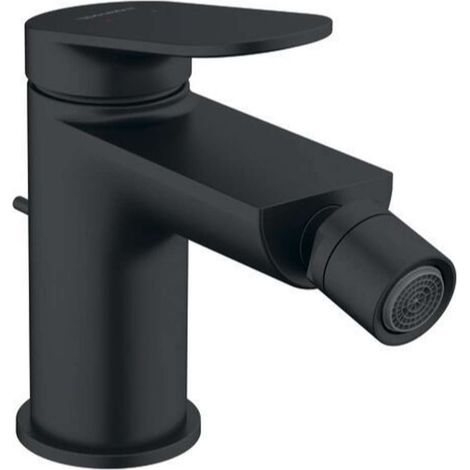 Duravit Wave - Miscelatore per bidet, con sistema di scarico, nero opaco WA2400001046 (1/2)