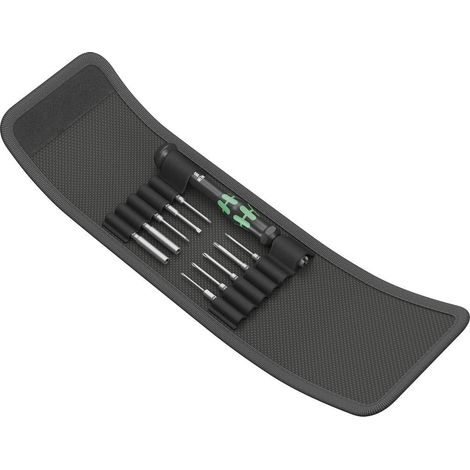 Jeu de tournevis électronique Compact Micro, 11 Pièces, Noir (1/2)