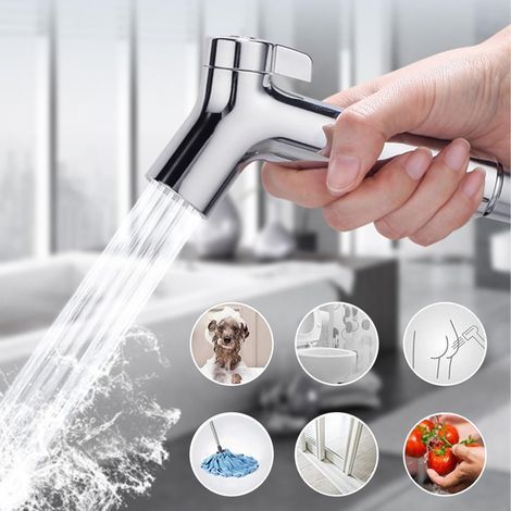 Handheld Bidet Sprayer, Handheld Bidet Shower Head, Adjustable Toilet Sprayer, Portable Toilet Shower for Bidet for Personal Hygiene and Cleaning (1/5)