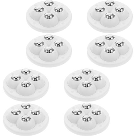 Lenkrollen für Möbel 8 Stück Mini Kugelrollen mit