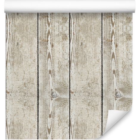 Papier peint imitation planches de bois vintage pour salon et chambre 50x1000 (1/5)