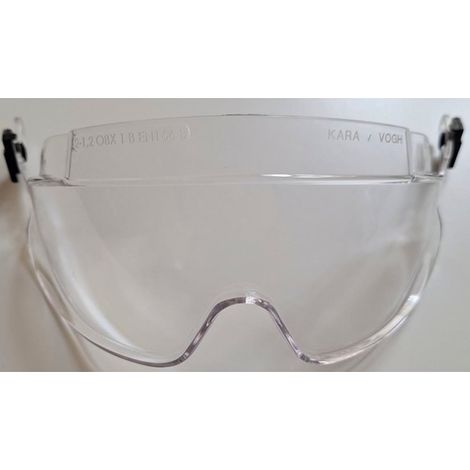 Lunettes incolore pour casques KARA - AUBOUEIX
