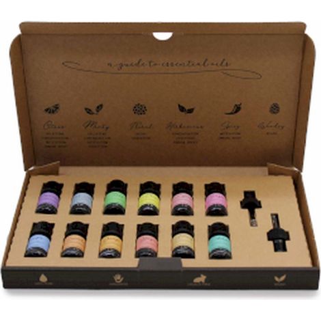 Coffret d'huiles essentielles d'aromathérapie - Coffret Automne (1/2)