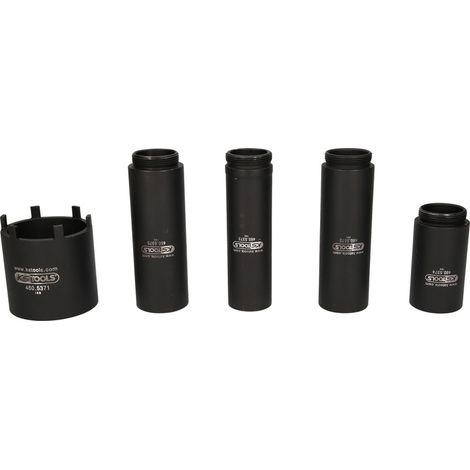 KS Tools - Jeu de douille à 6 ergots Ø 63 mm avec 4 tubes de centrage pour Mercedes, 5 pcs - 460.5370 (1/5)