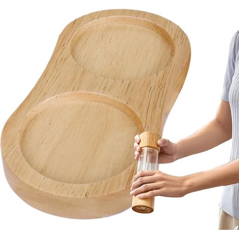 Support pour moulin à poivre - Plateau de broyage en bois piment (1/5)