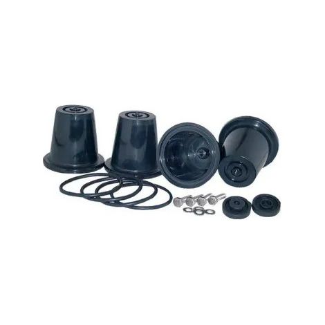 Soportes Antivibratorios Ferrari de Suelo para Unidades Exteriores de Climatización 107185 Ø 60/100 mm H 90 mm 100 kg 4 Piezas